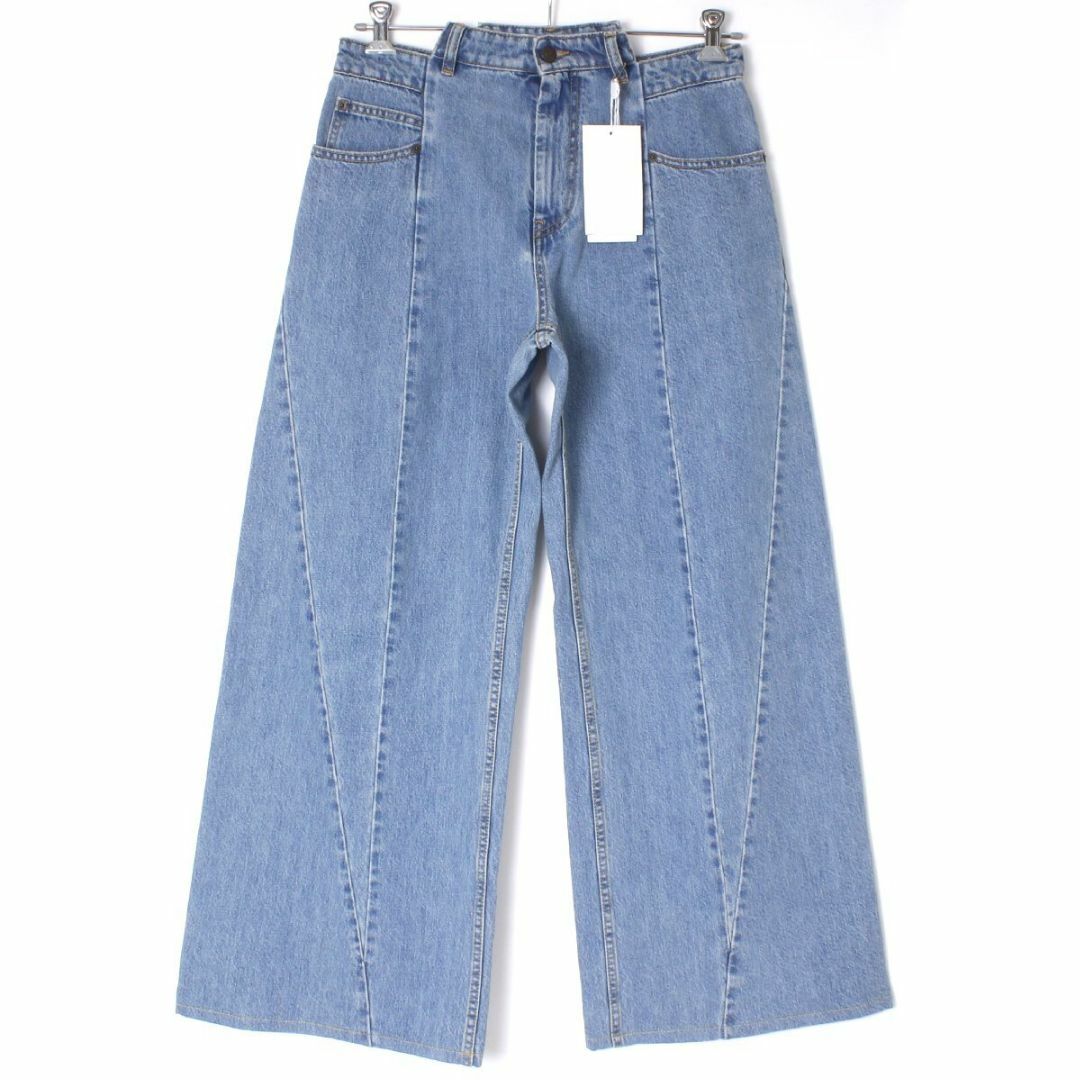 Maison Martin Margiela(マルタンマルジェラ)の23ss メゾンマルジェラ 1 WIDE DENIME ワイドデニムパンツ レディースのパンツ(デニム/ジーンズ)の商品写真