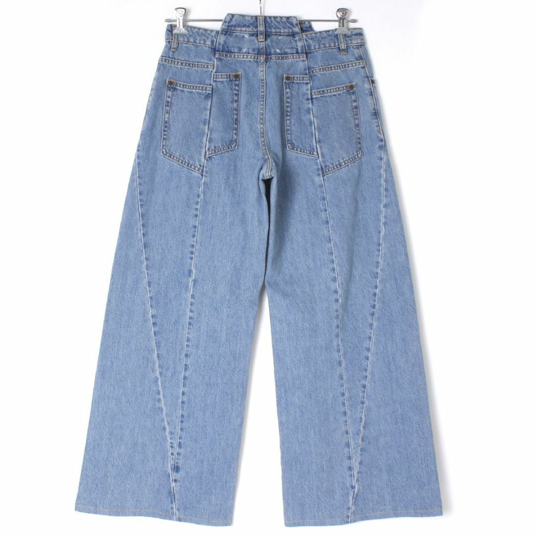 Maison Martin Margiela(マルタンマルジェラ)の23ss メゾンマルジェラ 1 WIDE DENIME ワイドデニムパンツ レディースのパンツ(デニム/ジーンズ)の商品写真