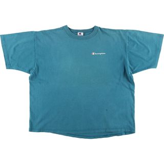 チャンピオン(Champion)の古着 90年代 チャンピオン Champion ワンポイントロゴTシャツ USA製 メンズXXL ヴィンテージ /eaa431870(Tシャツ/カットソー(半袖/袖なし))