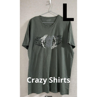 クレイジー(Crazy)の【クレイジーシャツ】Tシャツ カーキ(Tシャツ/カットソー(半袖/袖なし))