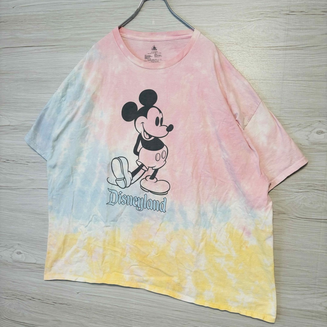 Disney(ディズニー)の【入手困難】ディズニー　Tシャツ　3XLサイズ　ミッキー　キャラクター　おしゃれ メンズのトップス(Tシャツ/カットソー(半袖/袖なし))の商品写真