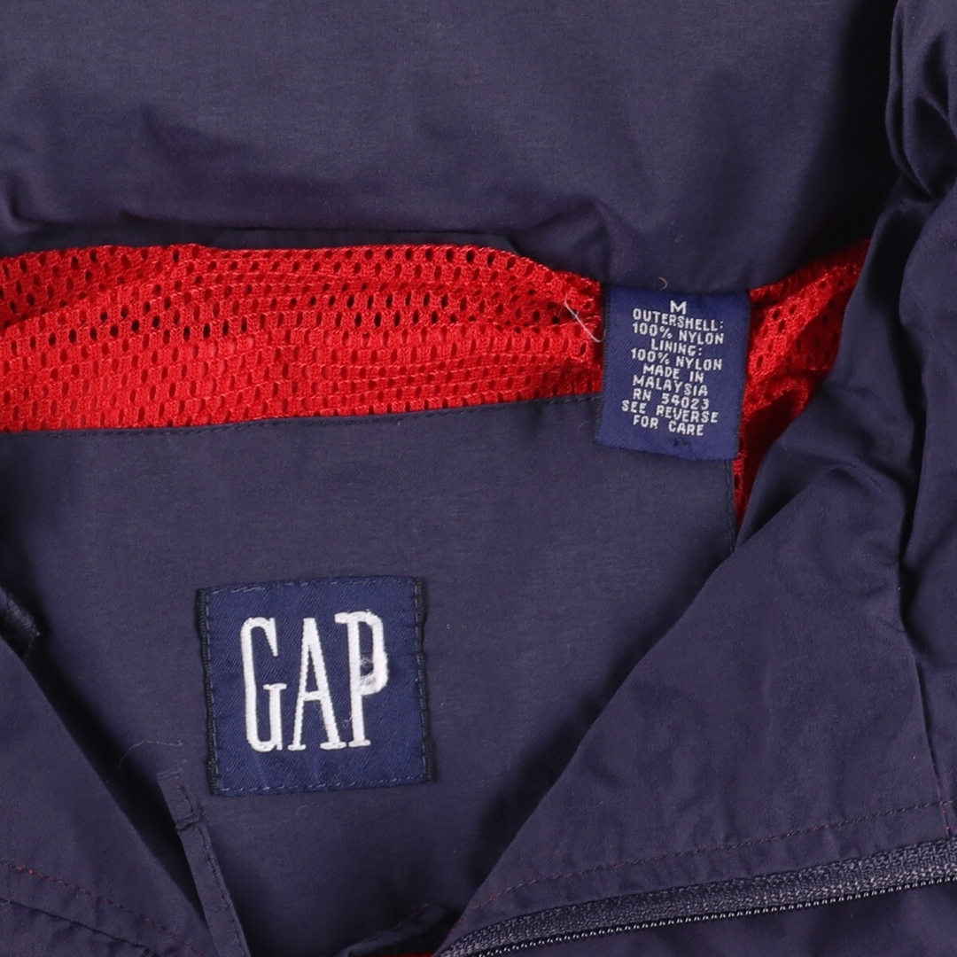 GAP(ギャップ)の古着 90年代 ギャップ GAP オールドギャップ アノラックジャケット メンズM ヴィンテージ /eaa425886 メンズのジャケット/アウター(ナイロンジャケット)の商品写真