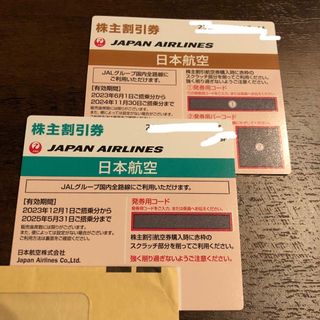 ジャル(ニホンコウクウ)(JAL(日本航空))のJAL AIRLINES 日本航空　株主優待(航空券)