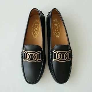 2回着用いたしました✴︎TOD‘S ダブルティー ローファー✴︎2回使用美品