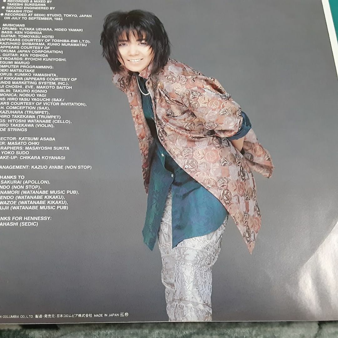 山下久美子　BLONDE　LPレコード（帯封付き）　美品 エンタメ/ホビーのCD(ポップス/ロック(邦楽))の商品写真