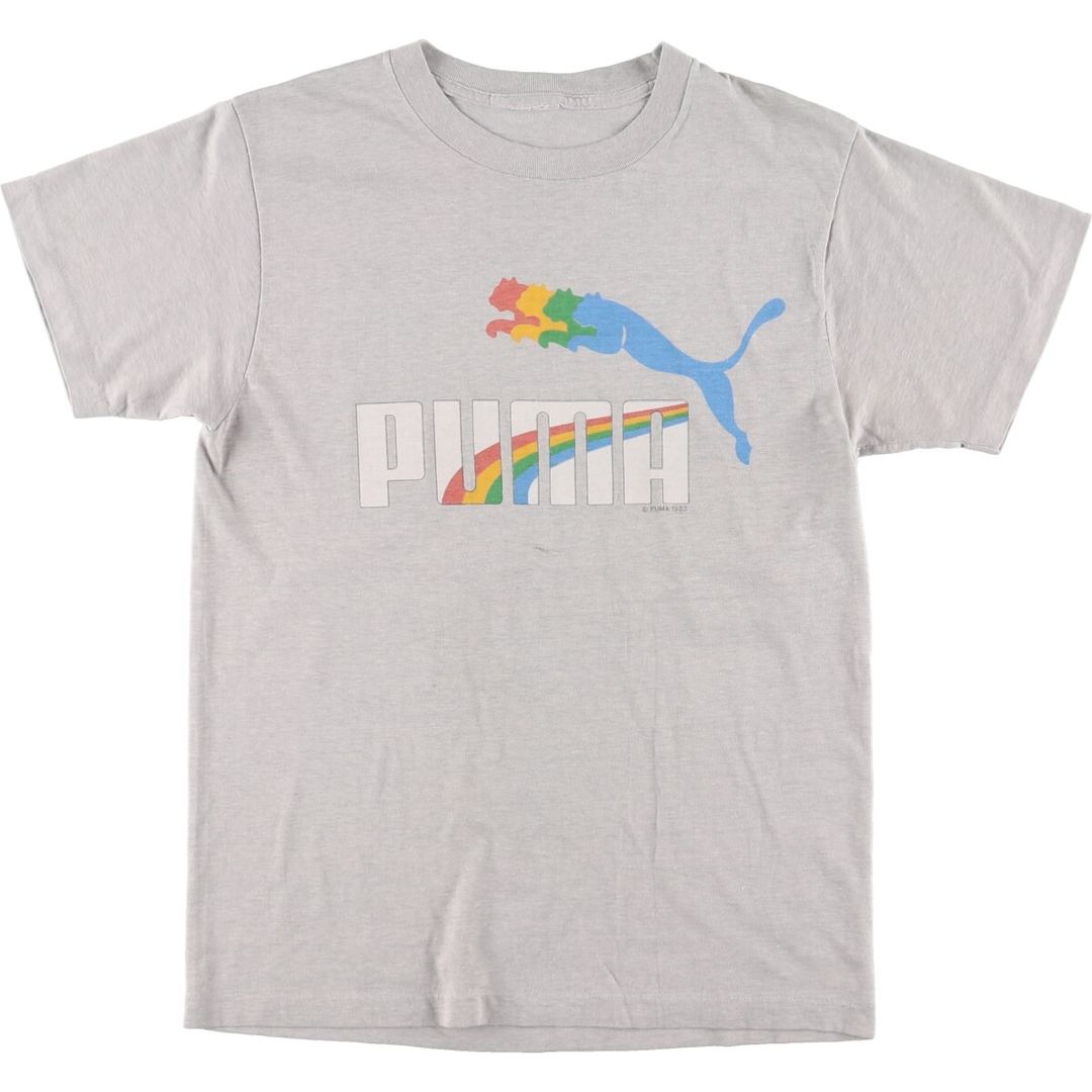 PUMA(プーマ)の古着 プーマ PUMA ロゴプリントTシャツ メンズS /eaa431875 メンズのトップス(Tシャツ/カットソー(半袖/袖なし))の商品写真