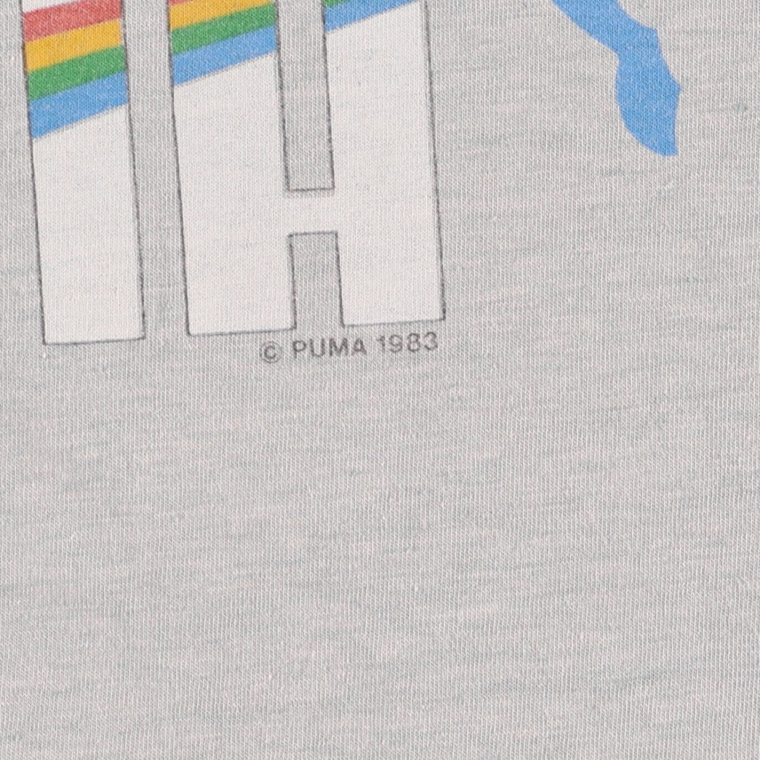 PUMA(プーマ)の古着 プーマ PUMA ロゴプリントTシャツ メンズS /eaa431875 メンズのトップス(Tシャツ/カットソー(半袖/袖なし))の商品写真