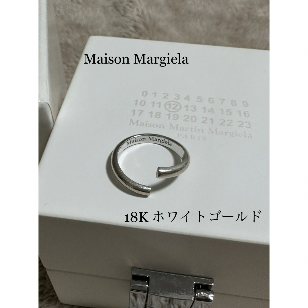 Maison Martin Margiela(マルタンマルジェラ)のマルジェラ Split Alliance Ring 18K White Gold レディースのアクセサリー(リング(指輪))の商品写真