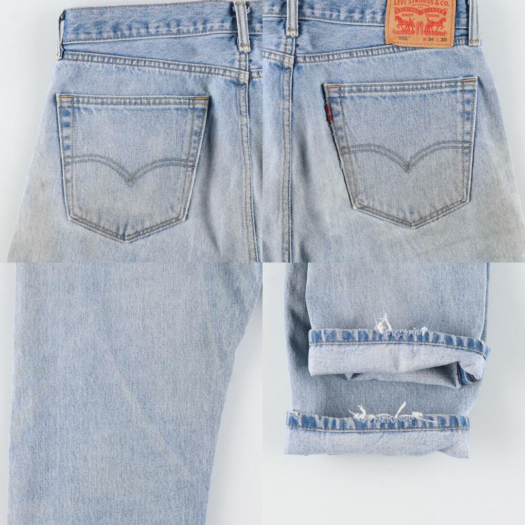 Levi's(リーバイス)の古着 リーバイス Levi's 505 テーパードデニムパンツ メンズw34 /eaa427405 メンズのパンツ(デニム/ジーンズ)の商品写真