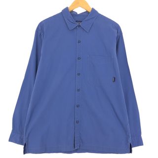 パタゴニア(patagonia)の古着 パタゴニア Patagonia 長袖 コットンシャツ メンズM /eaa428861(シャツ)