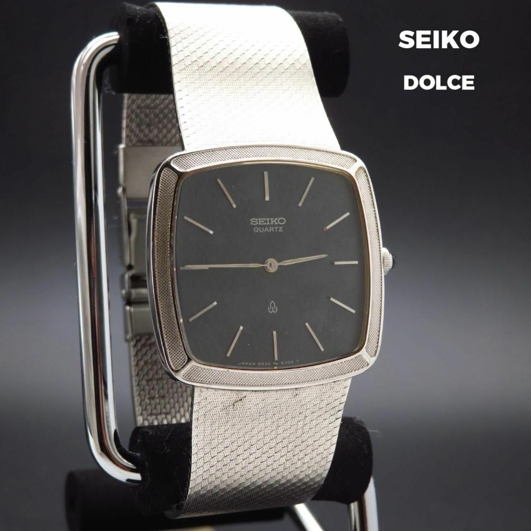 SEIKO(セイコー)のSEIKO DOLCE ドルチェ 腕時計 素敵なブルー文字盤 メンズの時計(腕時計(アナログ))の商品写真