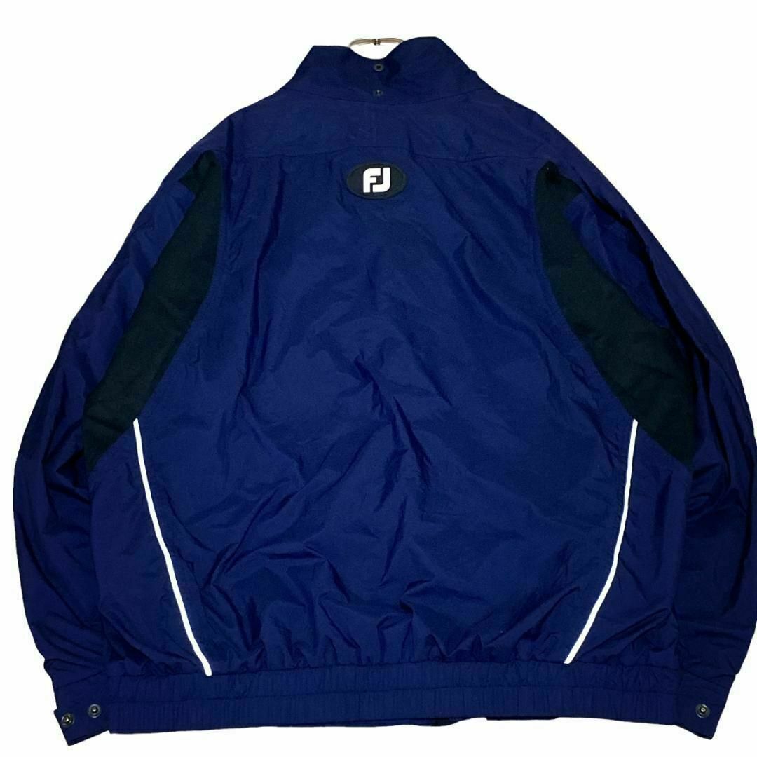 フットジョイ ドライジョイズ ナイロンジャケット ロゴ刺繍 撥水 h55 メンズのジャケット/アウター(ナイロンジャケット)の商品写真
