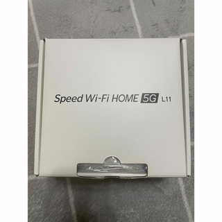 ゼットティーイー(ZTE)のWIMAX Speed Wi-Fi HOME 5G L11 ZTR01SWU ホ(その他)