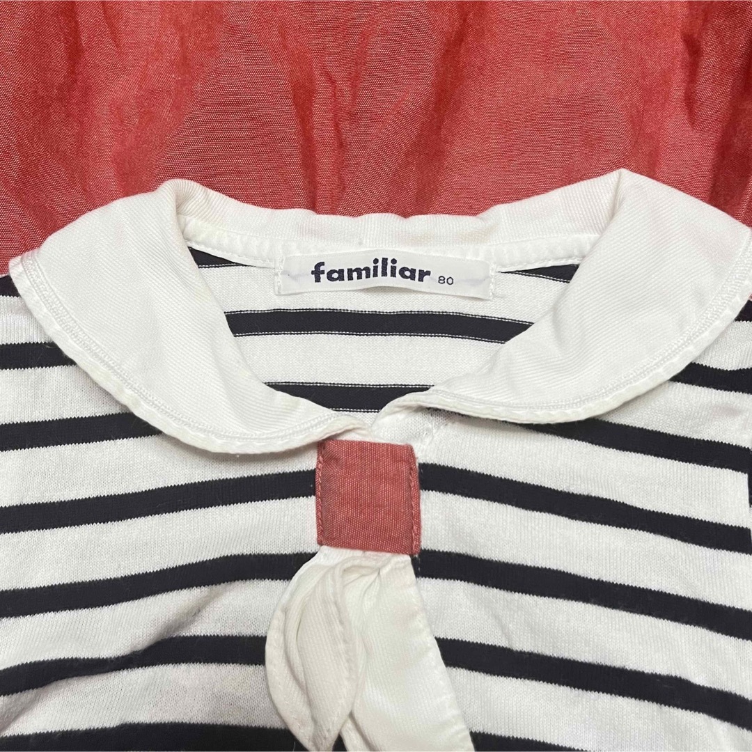familiar(ファミリア)のfamiliar ワンピース キッズ/ベビー/マタニティのベビー服(~85cm)(ワンピース)の商品写真