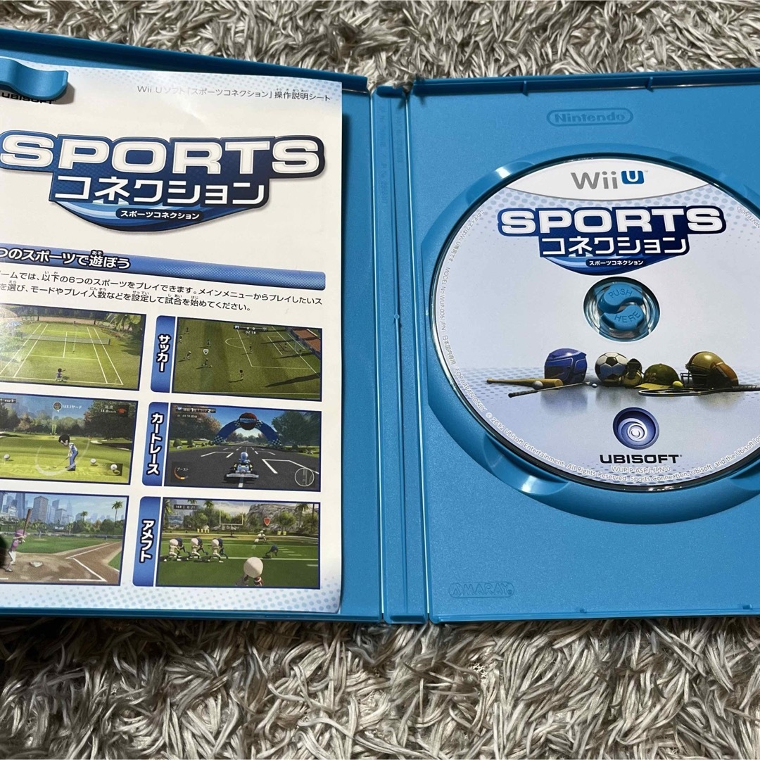 Wii U(ウィーユー)のWiiU ソフト SPORTSコネクション エンタメ/ホビーのゲームソフト/ゲーム機本体(家庭用ゲームソフト)の商品写真