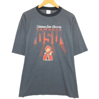 古着 ~90年代 BELTON ボーダー柄 カレッジTシャツ USA製 メンズXL ヴィンテージ /eaa430363(Tシャツ/カットソー(半袖/袖なし))