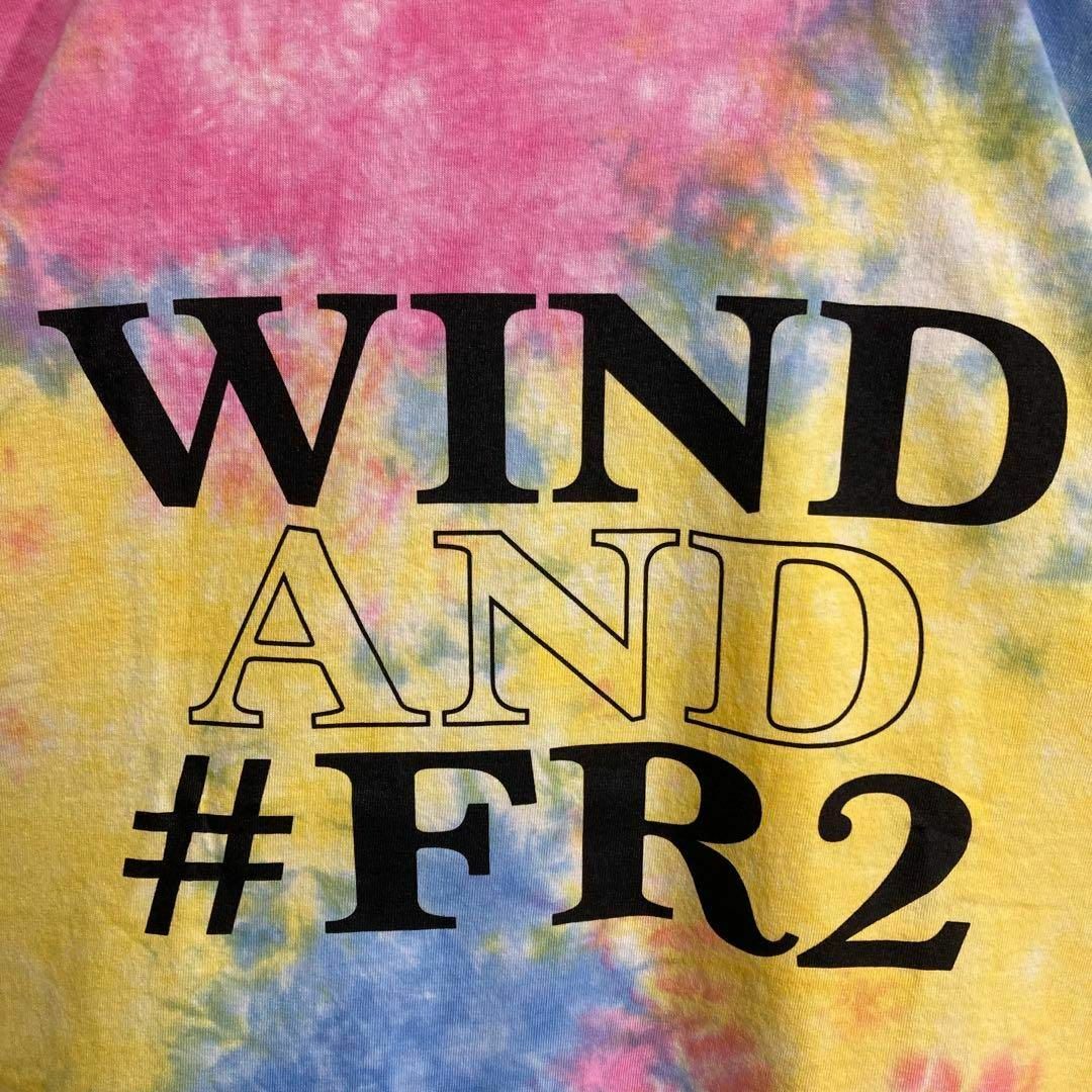 WIND AND SEA(ウィンダンシー)の【新品タグ付き】ウィンダンシー×FR2☆タイダイ Tシャツ L 超人気コラボ メンズのトップス(Tシャツ/カットソー(半袖/袖なし))の商品写真