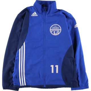 アディダス(adidas)の古着 00年代 アディダス adidas 両面プリント ウインドブレーカー メンズL /eaa428266(ナイロンジャケット)