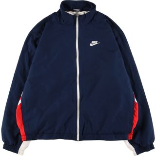 ナイキ(NIKE)の古着 00年代 ナイキ NIKE バックロゴ ウインドブレーカー メンズXL /eaa428271(ナイロンジャケット)