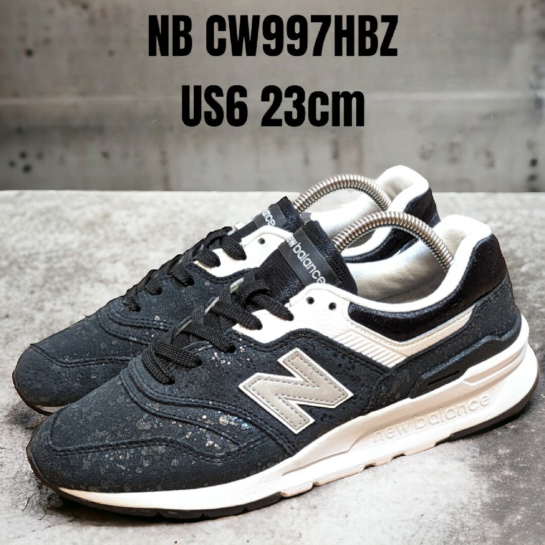 New Balance(ニューバランス)のnew balance ニューバランス CW997HBZ 23cm ブラック レディースの靴/シューズ(スニーカー)の商品写真