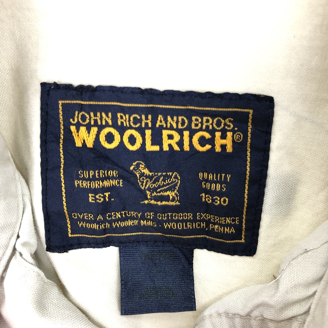 WOOLRICH(ウールリッチ)の古着 ウールリッチ WOOLRICH 長袖 ボタンダウンシャツ メンズM /eaa428836 メンズのトップス(シャツ)の商品写真