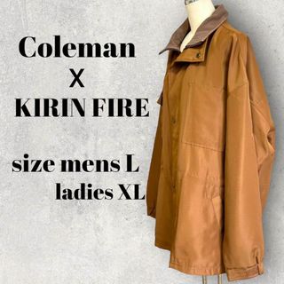 コールマン(Coleman)の☆☆ Coleman ｘKIRIN FIRE 　ナイロンジャケット　LL相当(ナイロンジャケット)