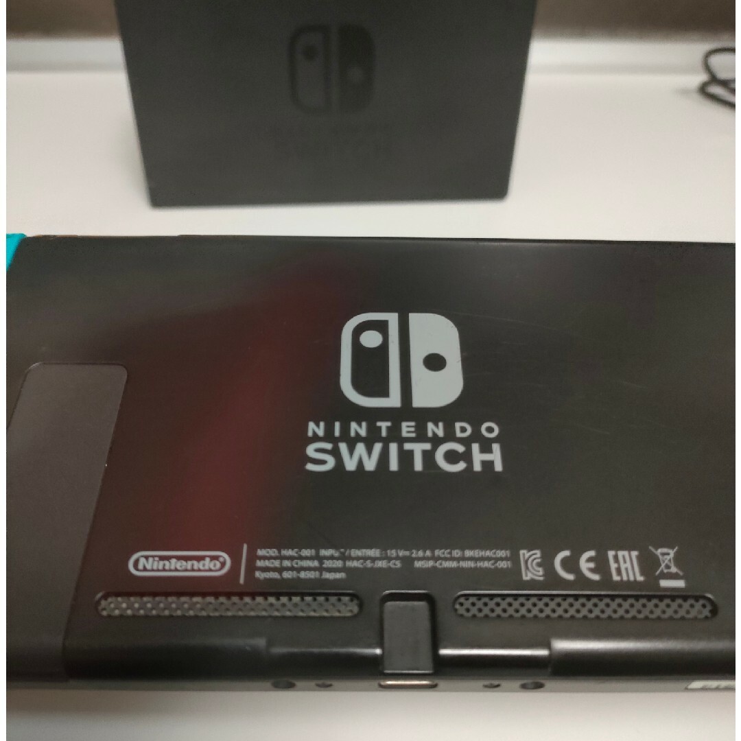 Nintendo Switch(ニンテンドースイッチ)のニンテンドースイッチ　本体 エンタメ/ホビーのゲームソフト/ゲーム機本体(家庭用ゲーム機本体)の商品写真