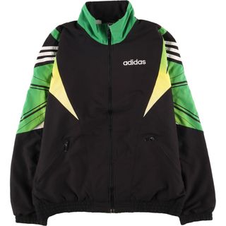 アディダス(adidas)の古着 90年代 アディダス adidas 総柄 ウインドブレーカー メンズM ヴィンテージ /eaa428277(ナイロンジャケット)