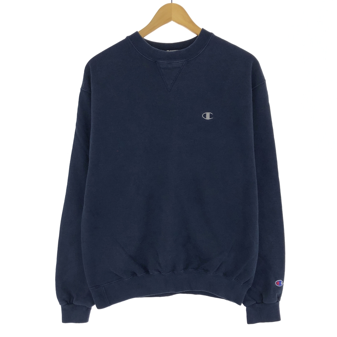 Champion(チャンピオン)の古着 00年代 チャンピオン Champion AUTHENTIC ATHLETIC APPAREL ワンポイントロゴスウェットシャツ トレーナー USA製 メンズM /eaa428496 メンズのトップス(スウェット)の商品写真