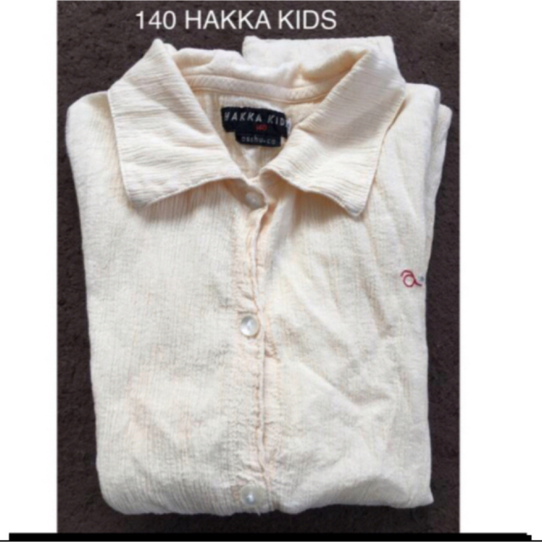 hakka kids(ハッカキッズ)の140 HAKKA KIDS ブラウス キッズ/ベビー/マタニティのキッズ服女の子用(90cm~)(ブラウス)の商品写真