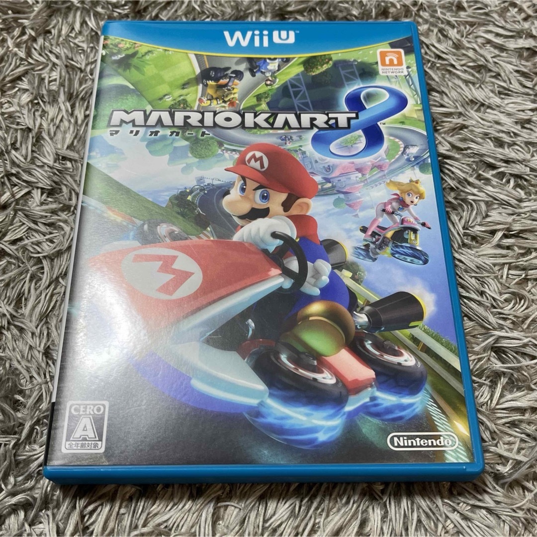 Wii U(ウィーユー)のWii U MARIOKART8 エンタメ/ホビーのゲームソフト/ゲーム機本体(家庭用ゲームソフト)の商品写真