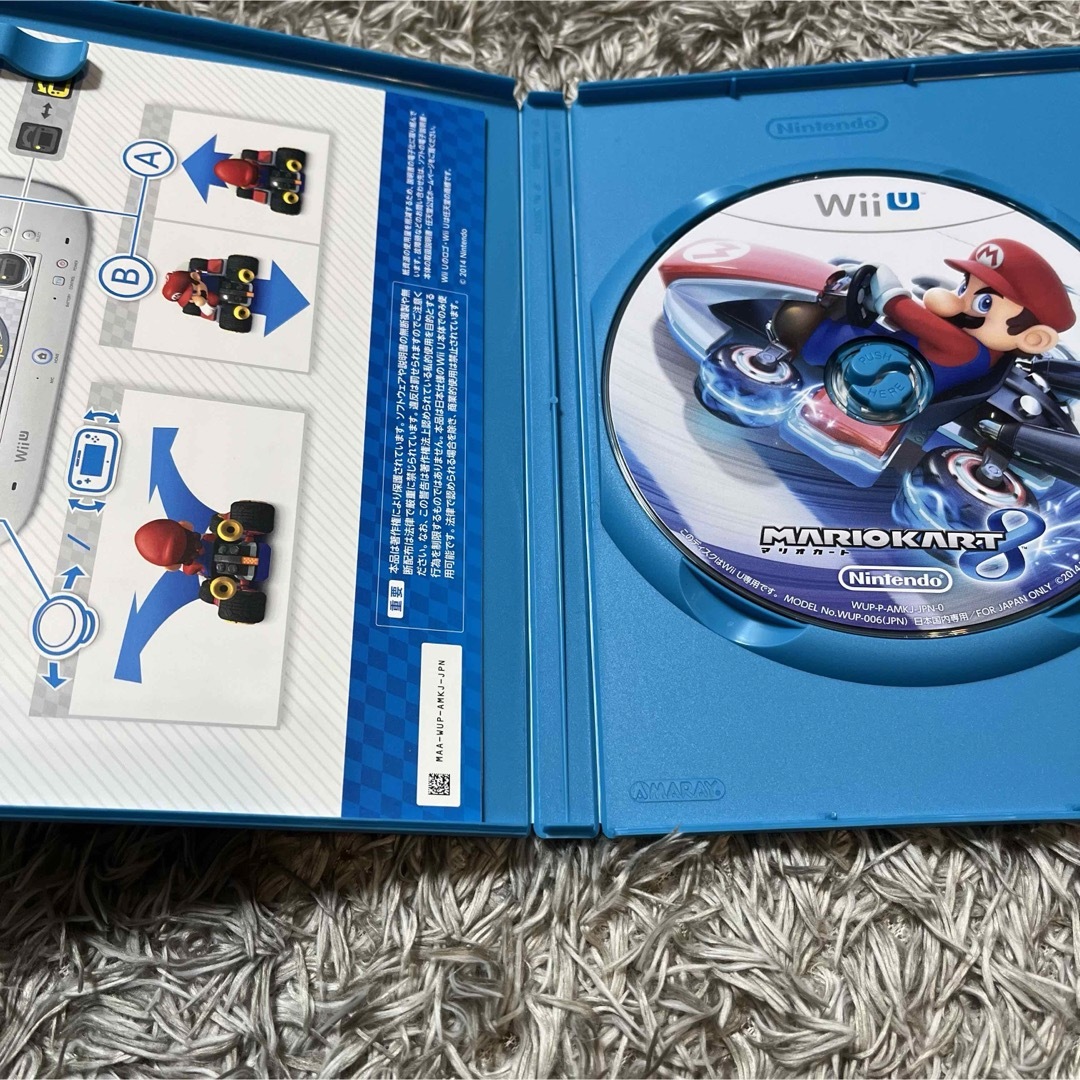 Wii U(ウィーユー)のWii U MARIOKART8 エンタメ/ホビーのゲームソフト/ゲーム機本体(家庭用ゲームソフト)の商品写真