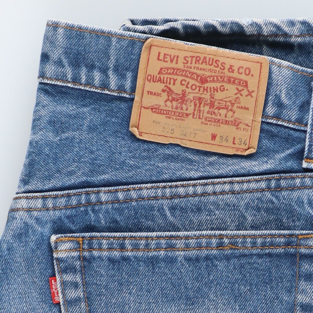 Levi's(リーバイス)の古着 リーバイス Levi's 505-0217 テーパードデニムパンツ USA製 メンズw34 ヴィンテージ /eaa426868 メンズのパンツ(デニム/ジーンズ)の商品写真