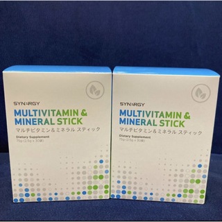 ☆の様☆2箱 マルチビタミン&ミネラルスティック シナジーワールドワイド(ビタミン)