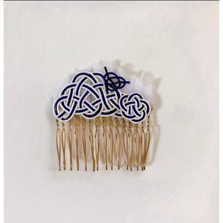 【新品・ハンドメイド】水引ヘアコーム