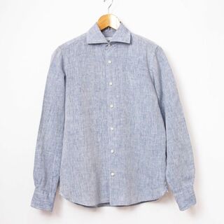 UNITED ARROWS green label relaxing - UNITED ARROWS GREEN LABEL リネンシャツ ブルー S
