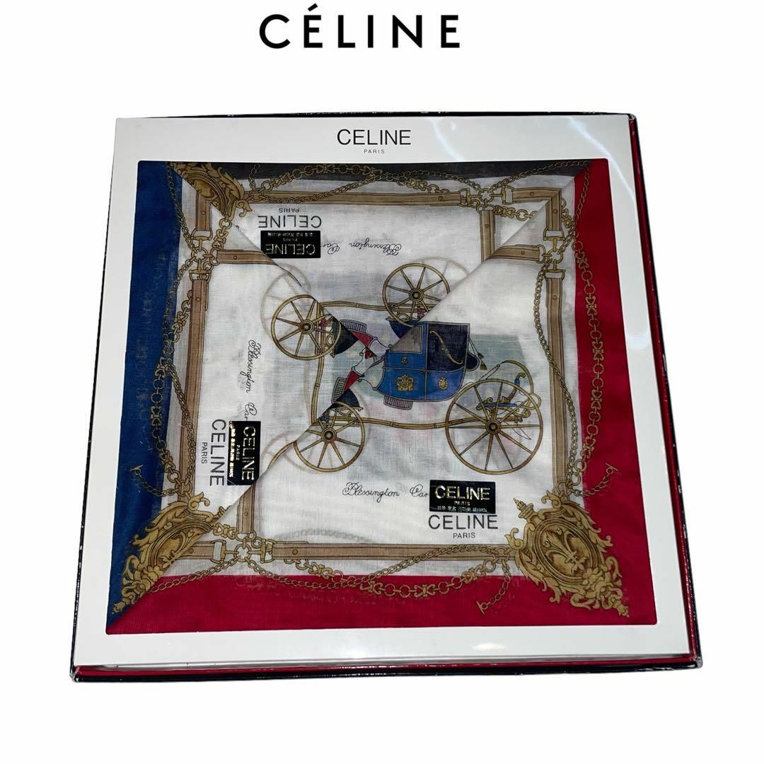 celine(セリーヌ)の即日発送❗️ CELINE ハンカチ セット 綿 レディースのファッション小物(ハンカチ)の商品写真