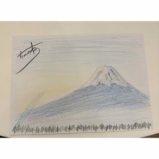 風景画　富士山(絵画/タペストリー)