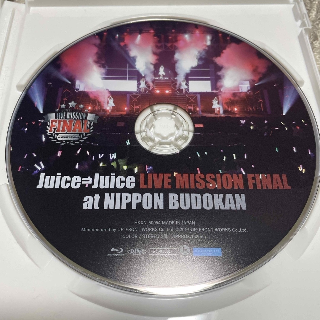 HELLO！PROJECT(ハロープロジェクト)のJuice＝Juice　LIVE　MISSION　FINAL　at　日本武道館  エンタメ/ホビーのDVD/ブルーレイ(ミュージック)の商品写真