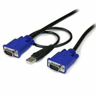 【サイズ:4.5m(VGA)_スタイル:一体型USB】StarTech.com (PC周辺機器)