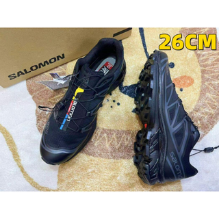 サロモン(SALOMON)のSalomon サロモン XT-6 ADV スニーカー ブラック 26cm(スニーカー)