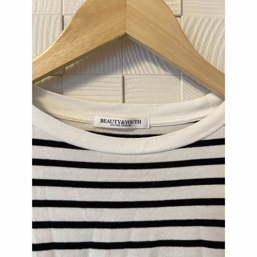 BEAUTY&YOUTH UNITED ARROWS(ビューティアンドユースユナイテッドアローズ)のUNITED ARROWS BEAUTY&YOUTH ボーダーカットソー レディースのトップス(カットソー(長袖/七分))の商品写真