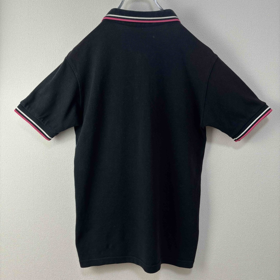FRED PERRY(フレッドペリー)の人気　フレッドペリー　ポロシャツ　黒　青　白　ピンク　S古着 メンズのトップス(ポロシャツ)の商品写真