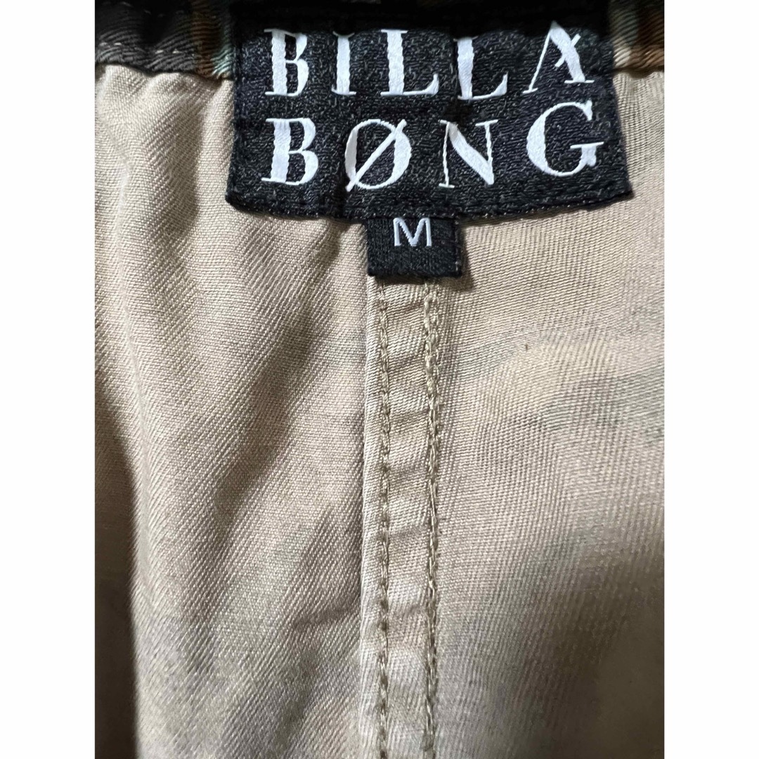 billabong(ビラボン)のbillabong ビラボン　迷彩　ブラウン　パンツ　Mサイズ古着　ヴィンテージ メンズのパンツ(ワークパンツ/カーゴパンツ)の商品写真