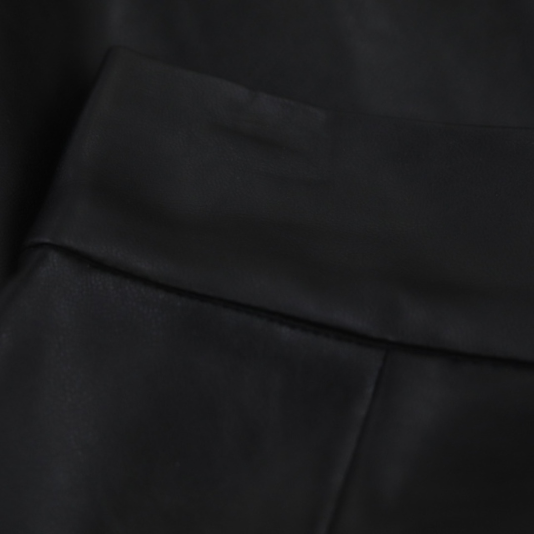 eimy istoire(エイミーイストワール)のエイミーイストワール フェイクレザー フリンジ スカート タイト ロング M 黒 レディースのスカート(ロングスカート)の商品写真