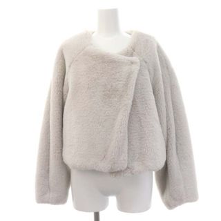 フレイアイディー 22AW Ecopel ショートフェイクファージャケット