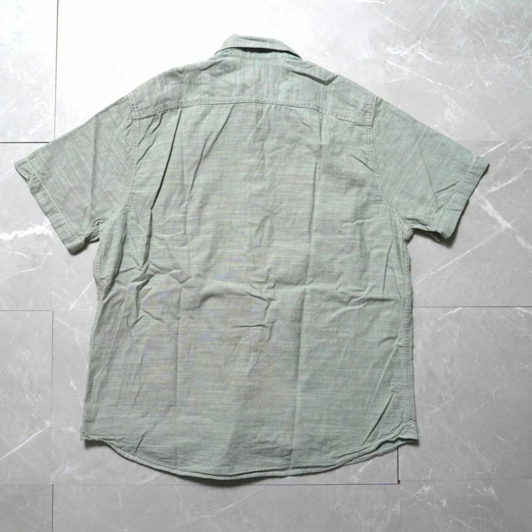 WOOLRICH(ウールリッチ)のウールリッチ　半袖シャツ　Lサイズ　グリーン　WOOLRICH メンズのトップス(シャツ)の商品写真