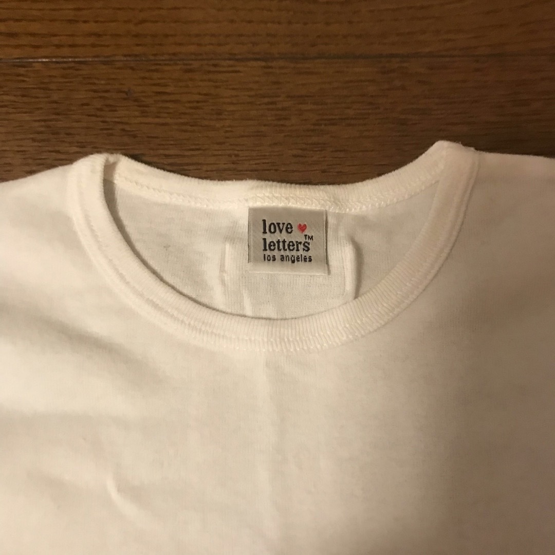 美品☆ロス発☆ラブレターズLosAngeles☆ハート・ロングスリーブ・XS-S レディースのトップス(Tシャツ(長袖/七分))の商品写真