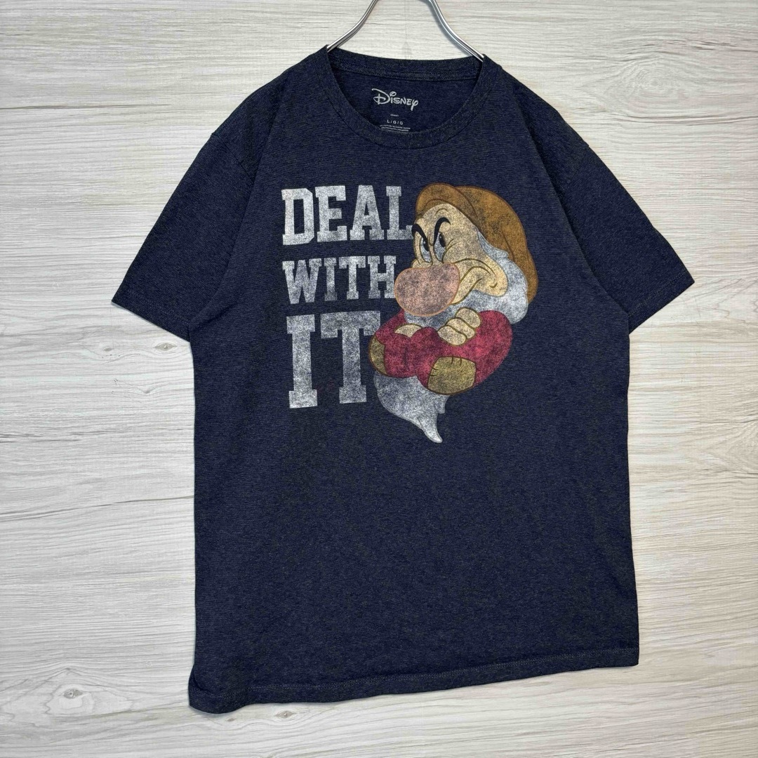 Disney(ディズニー)の【入手困難】ディズニー　白雪姫 7人の小人　グランピー　Tシャツ　Lサイズ メンズのトップス(Tシャツ/カットソー(半袖/袖なし))の商品写真