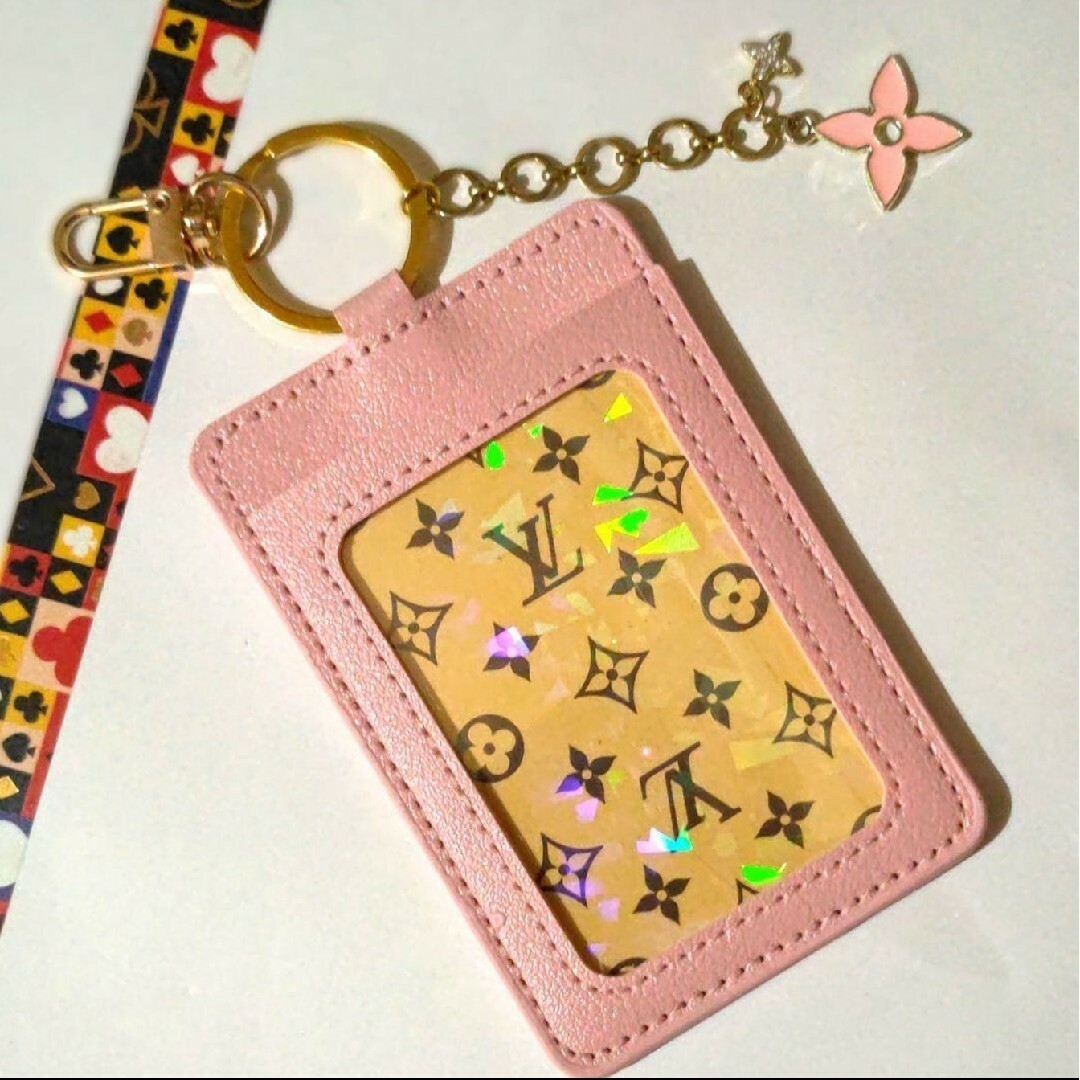 LOUIS VUITTON(ルイヴィトン)の希少♥LOUIS VUITTON♦モノグラムトランプ １枚 新品パスケース　⑰ レディースのファッション小物(パスケース/IDカードホルダー)の商品写真